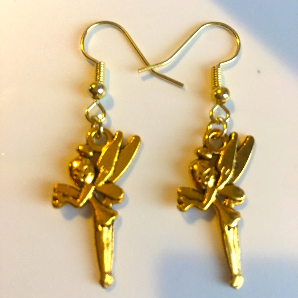 Gold Fairy Earings